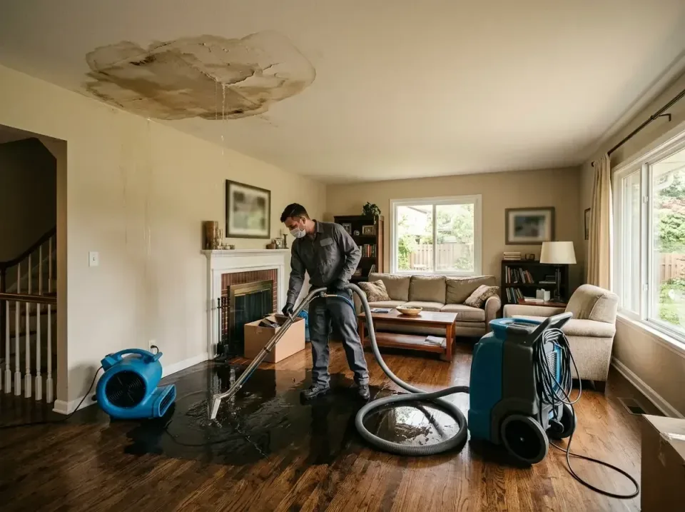 attic-pipe-burst-ceiling-drip-008 — frequently asked questions, Water Damage Restoration & Carpet Care in Vermont